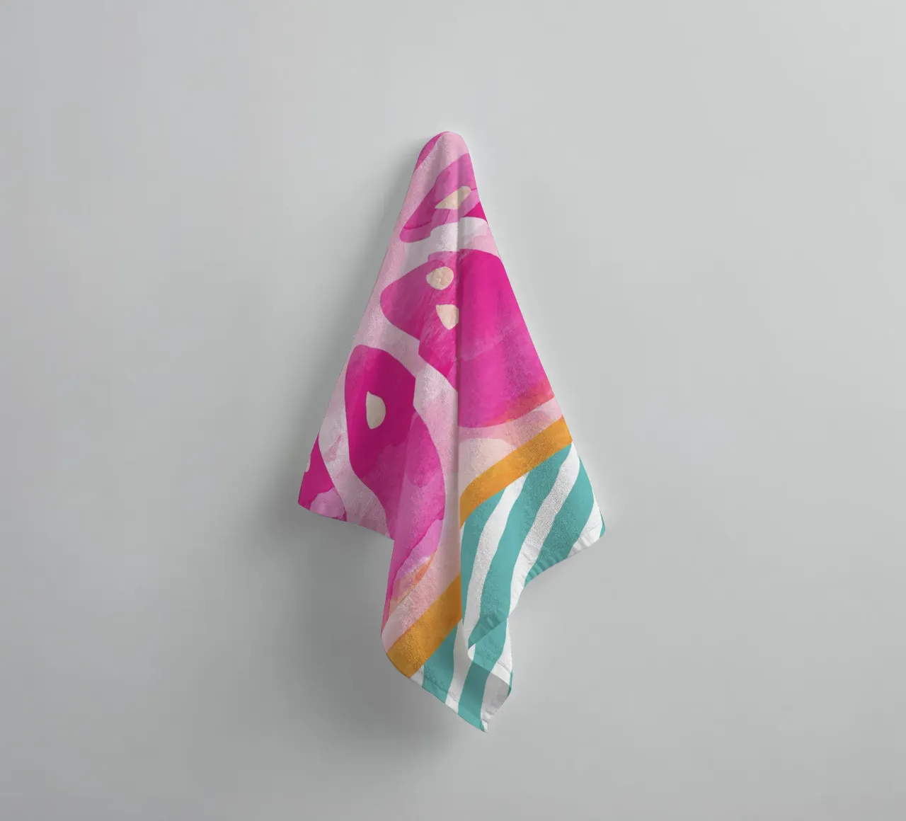 Pompelmo rosa asciugamano da bagno da Orara Studio