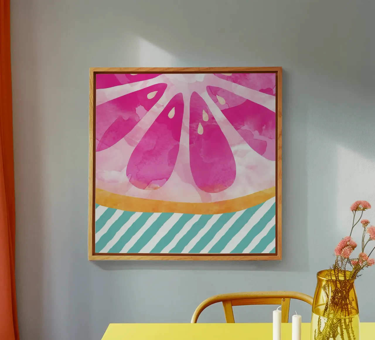 Pompelmo rosa plexiglass da Orara Studio