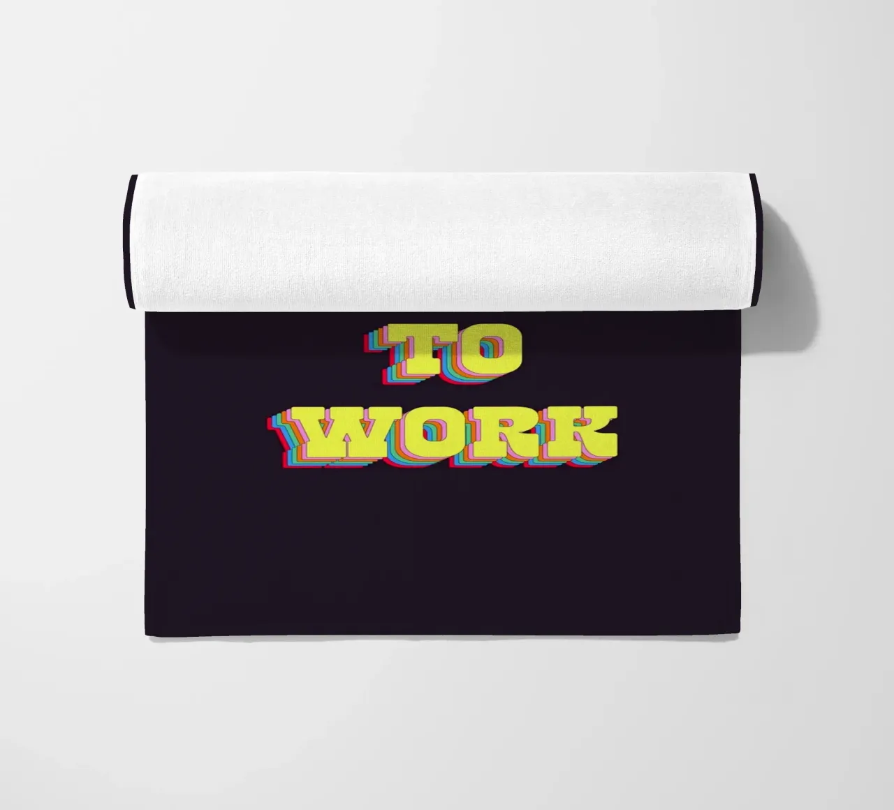 I Am Too Pretty for Work, Sassy Quote, Retro Typography telo mare da EverLuvv Studio