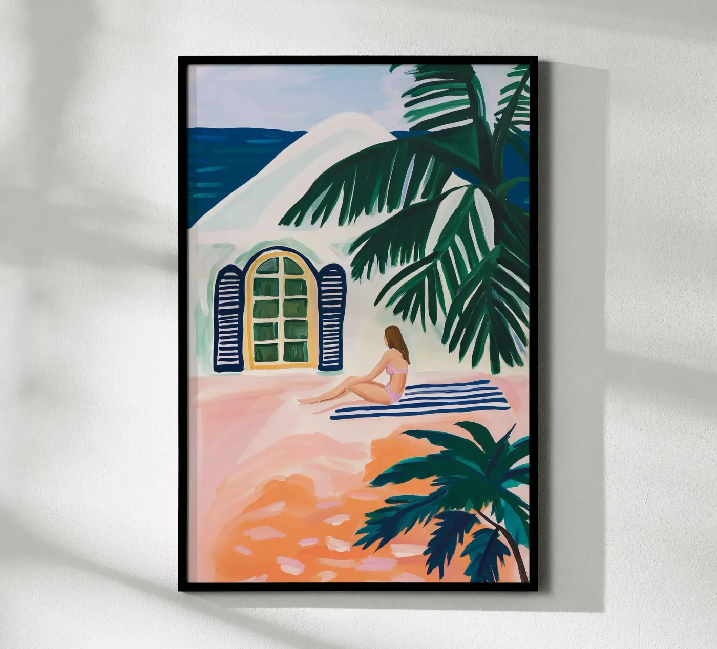 Tropical Solitude poster da BALIKA HOMES ART