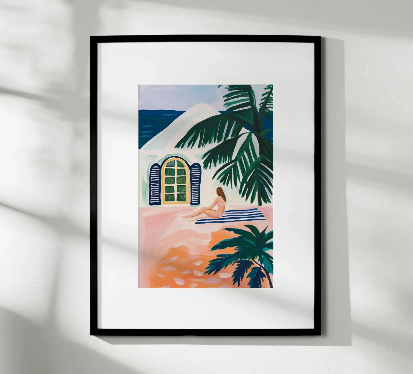 Tropical Solitude poster da BALIKA HOMES ART