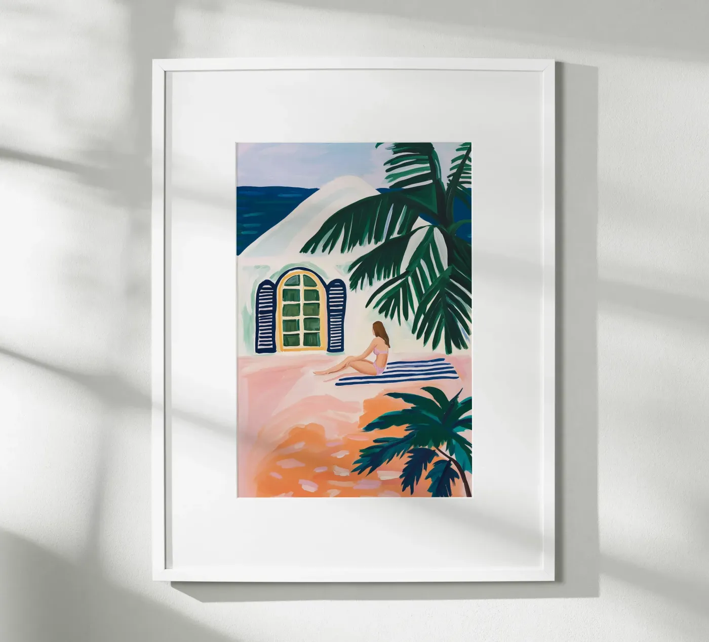 Tropical Solitude poster da BALIKA HOMES ART