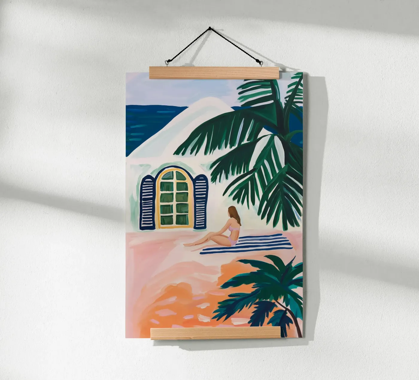 Tropical Solitude poster da BALIKA HOMES ART