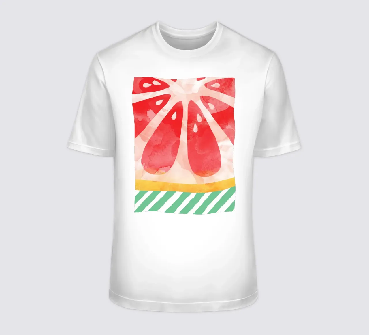 Red Grapefruit t-shirt by Orara Studio