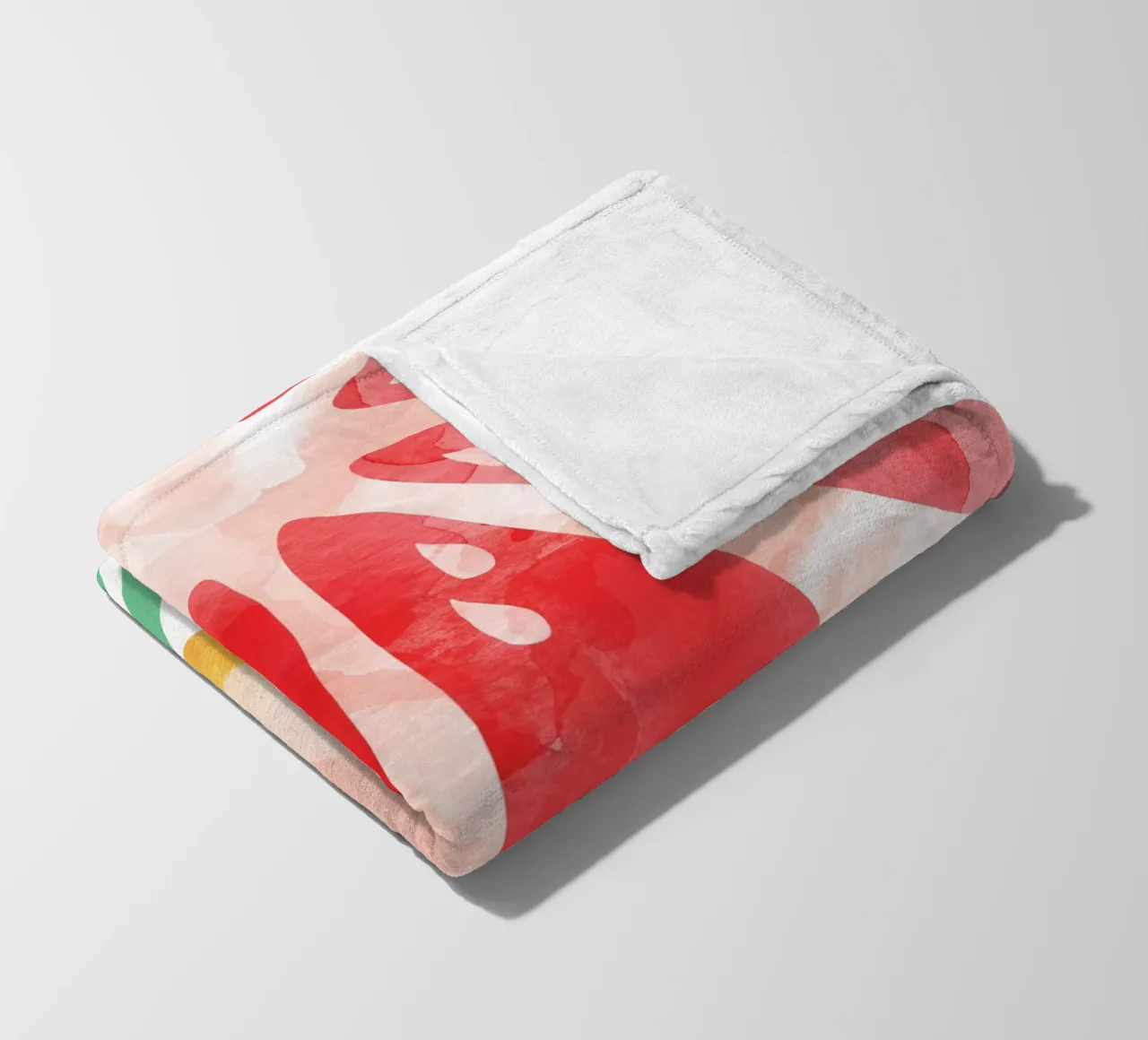 Pompelmo rosso coperta in pile da Orara Studio