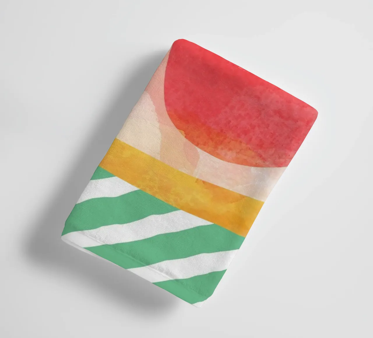 Red Grapefruit towel by Orara Studio