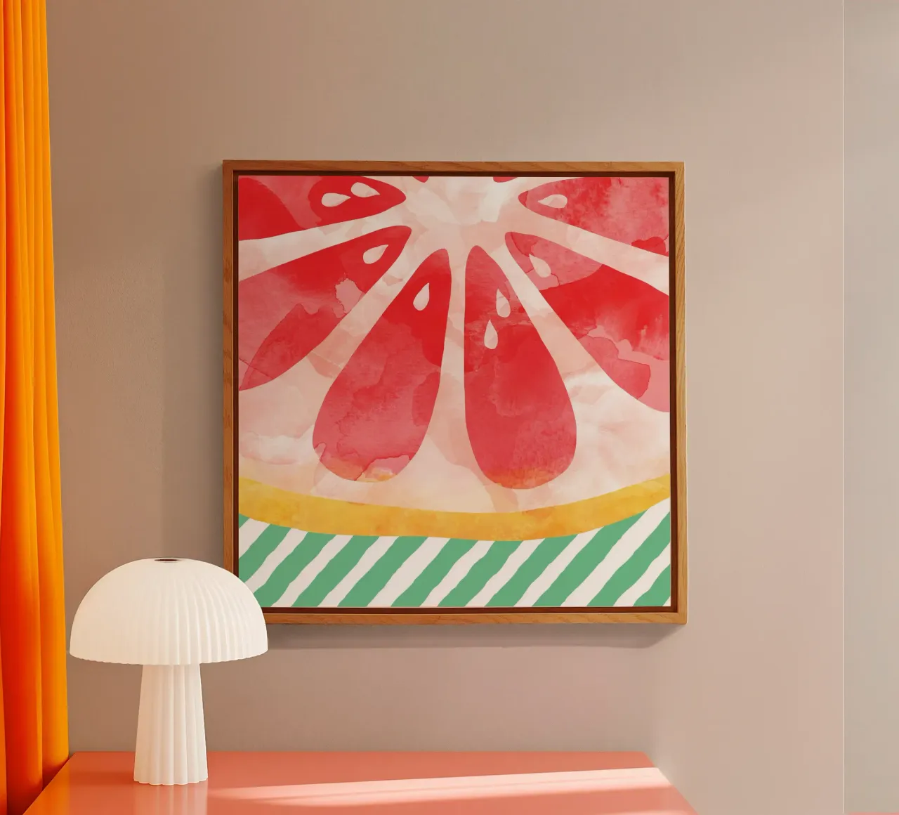 Pompelmo rosso plexiglass da Orara Studio