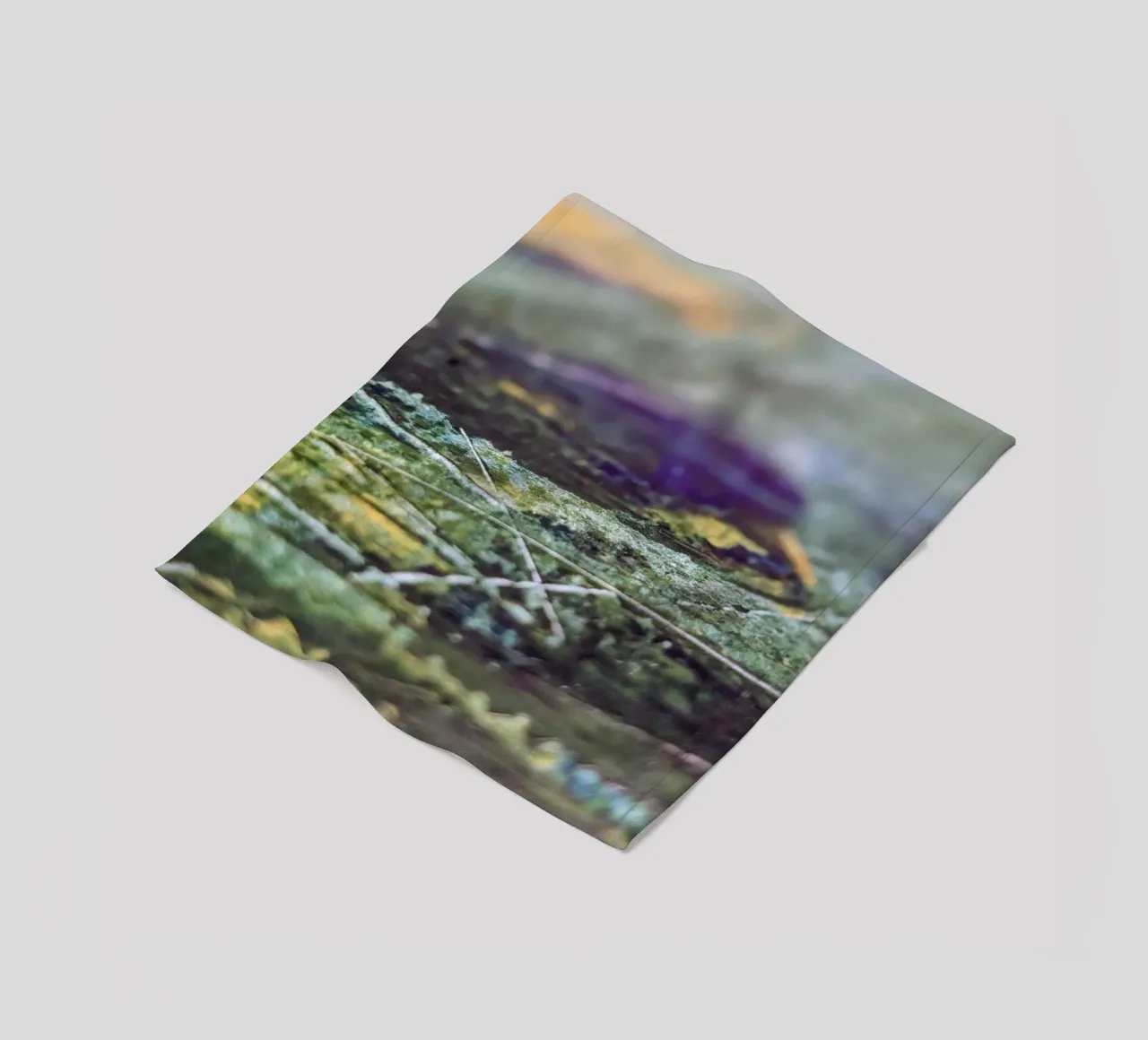 Zoom Lines coperta in pile da Pia