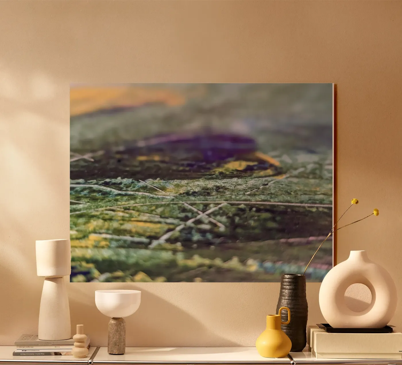 Zoom Lines Acryl-Glas von Pia