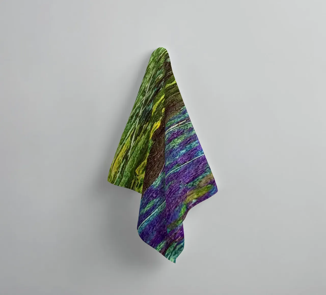 Lines at the Cross of Sea and Fields badhanddoek van Lunaris