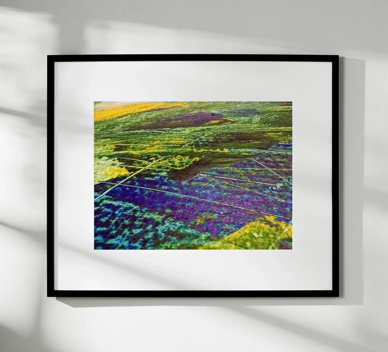 Lines at the Cross of Sea and Fields poster da Lunaris