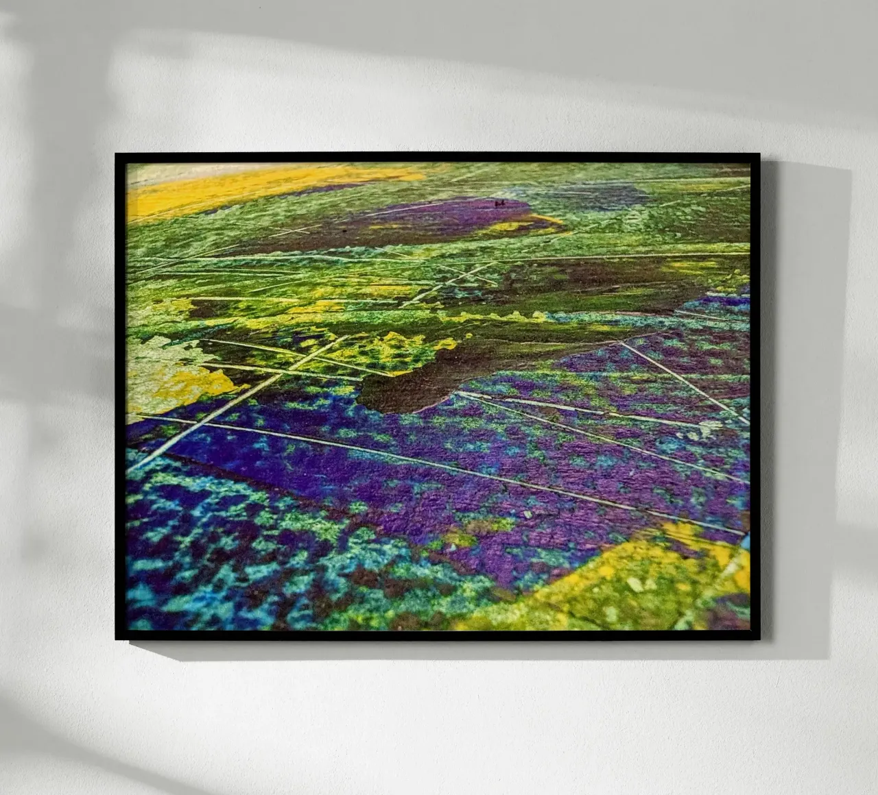 Lines at the Cross of Sea and Fields poster da Lunaris