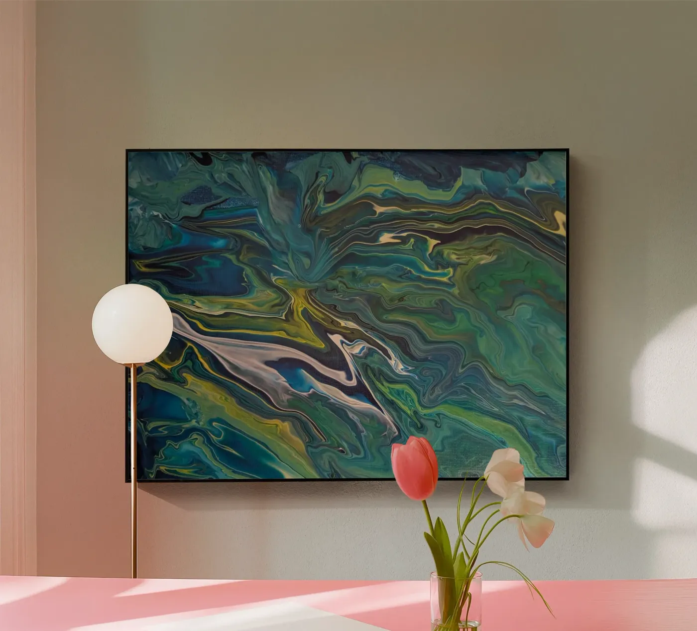 Flow Acryl-Glas von Pia