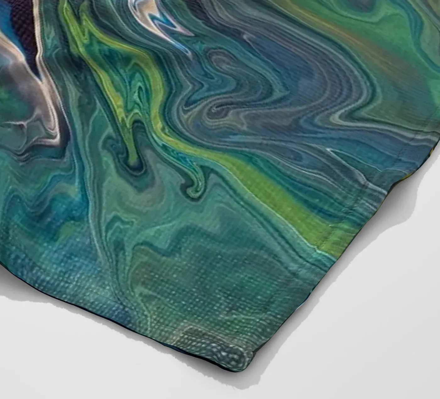 Flow fleece blanket by Pia