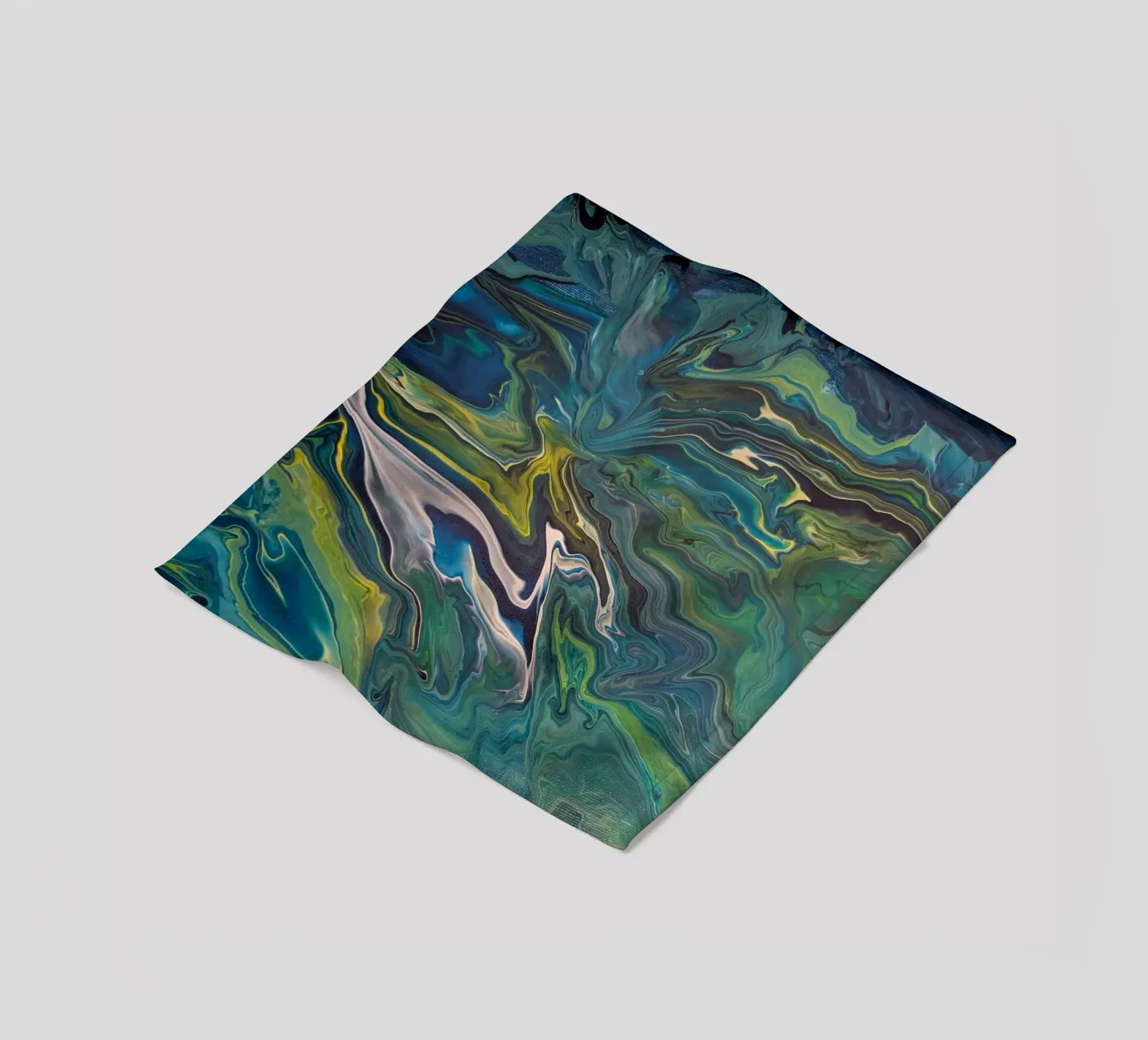 Flow fleece blanket by Pia