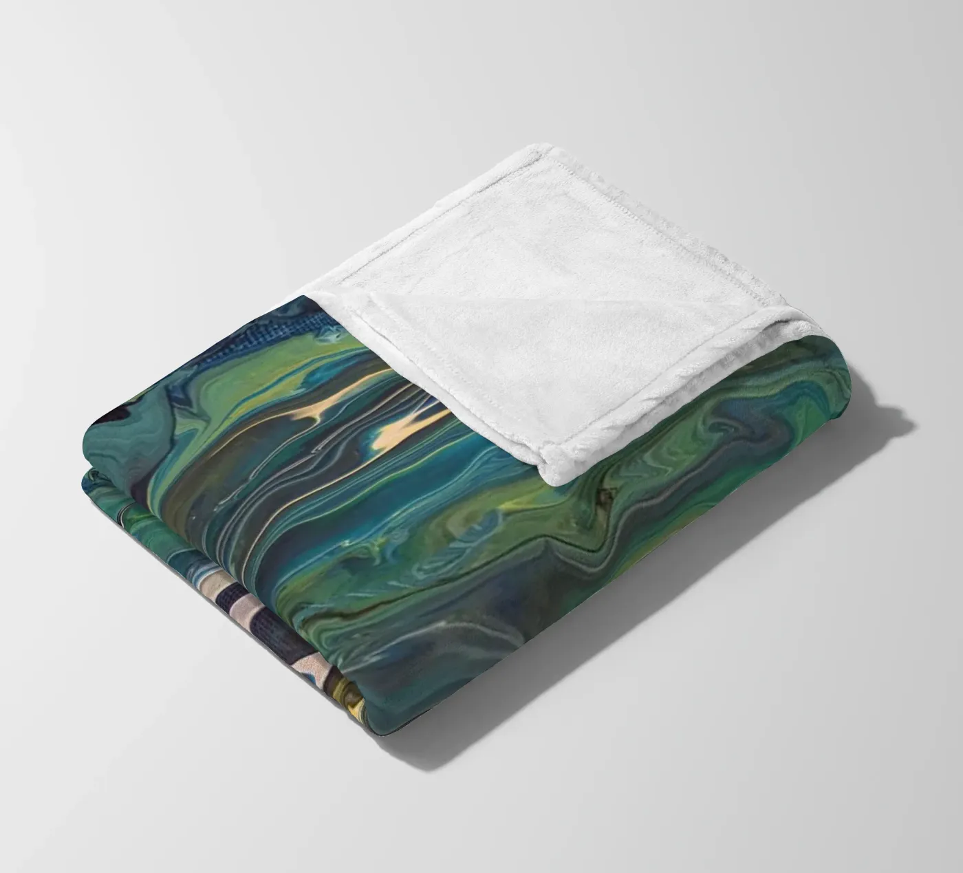 Flow fleece blanket by Pia