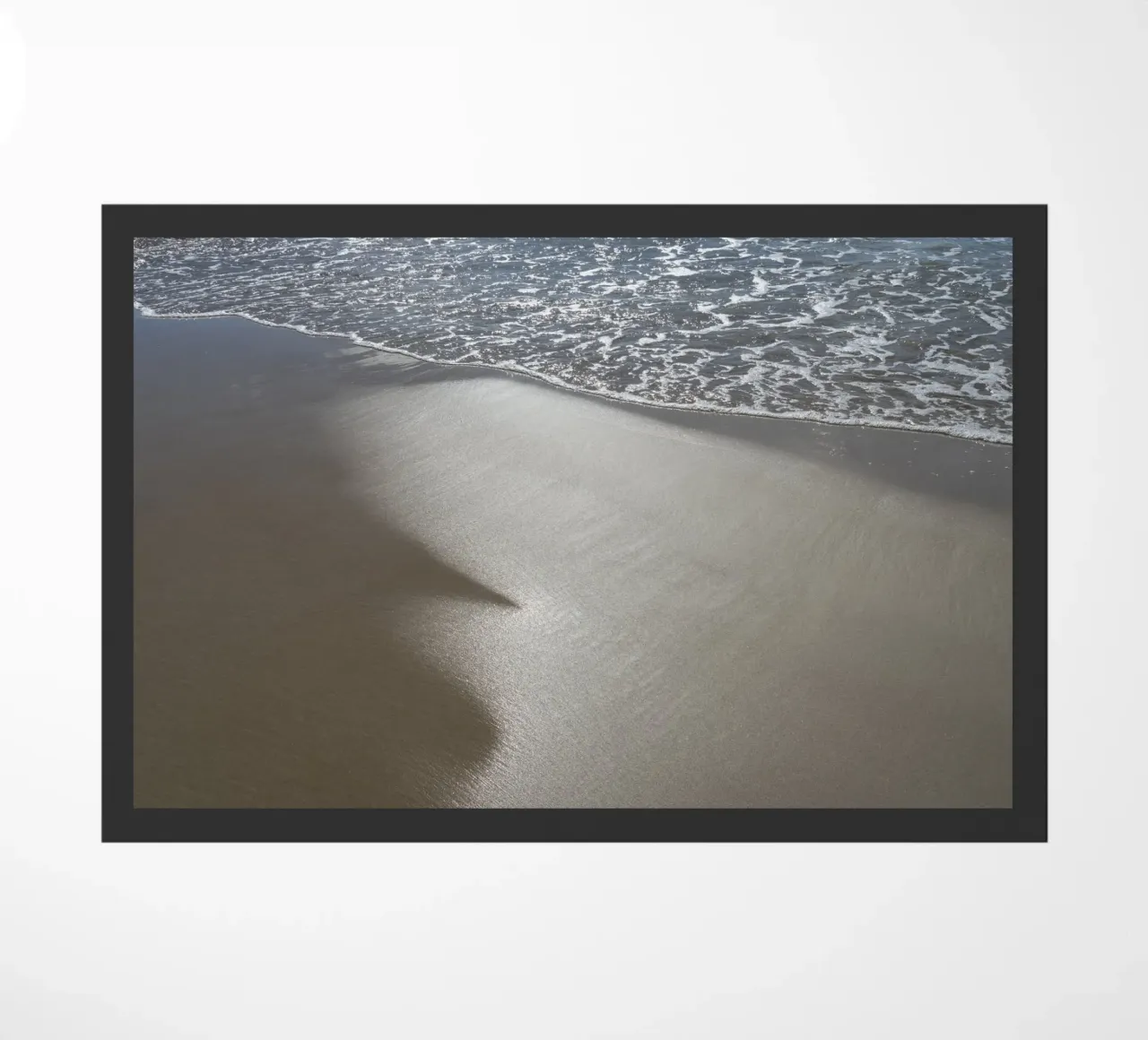 Riflessi d'argento nella sabbia bagnata zerbino da Adriana Mueller