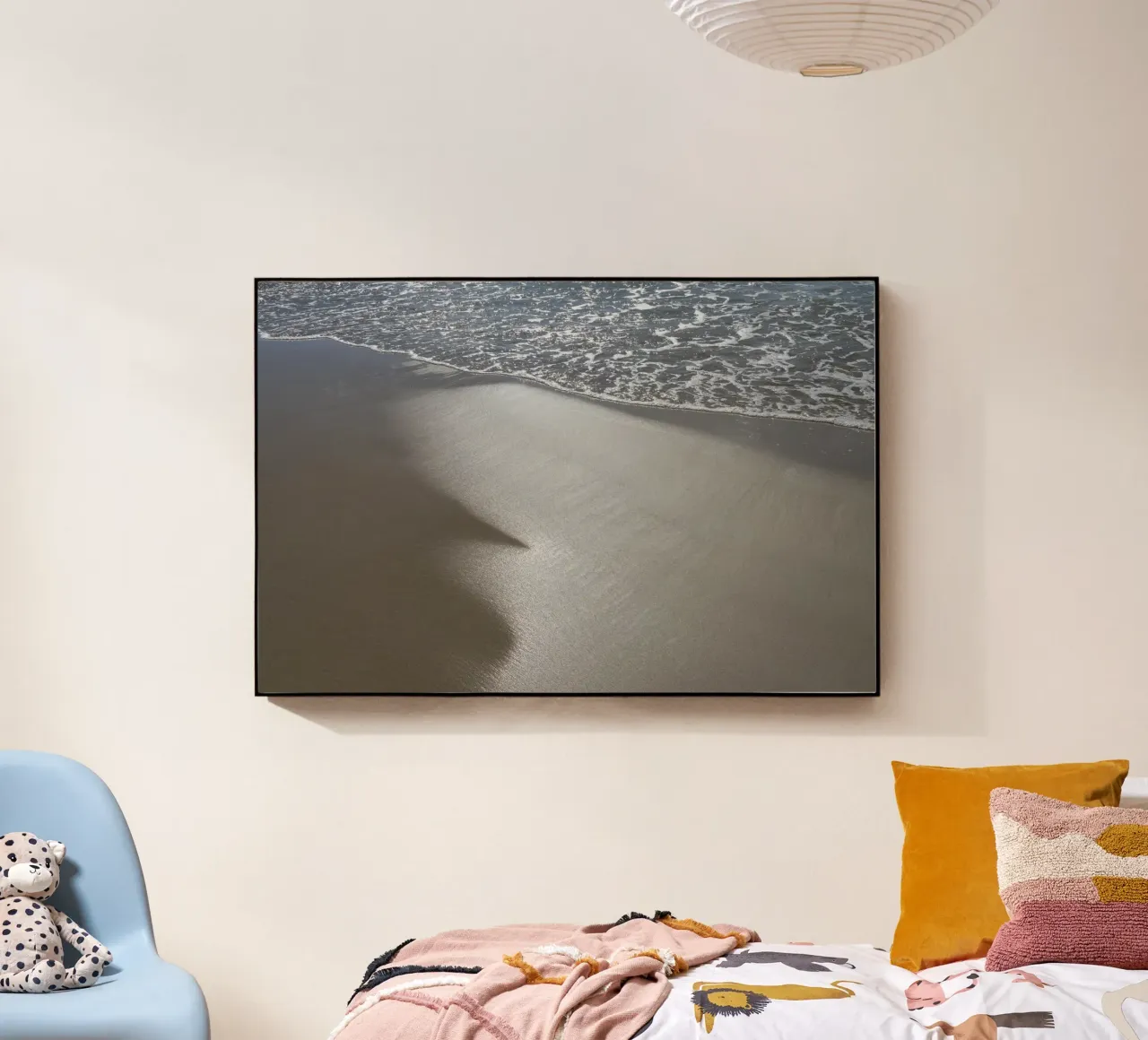 Riflessi d'argento nella sabbia bagnata plexiglass da Adriana Mueller