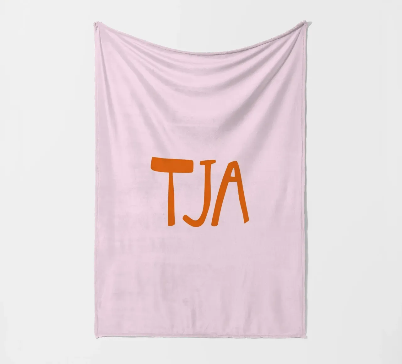 Tja Minimal Typography coperta in pile da EverLuvv Studio