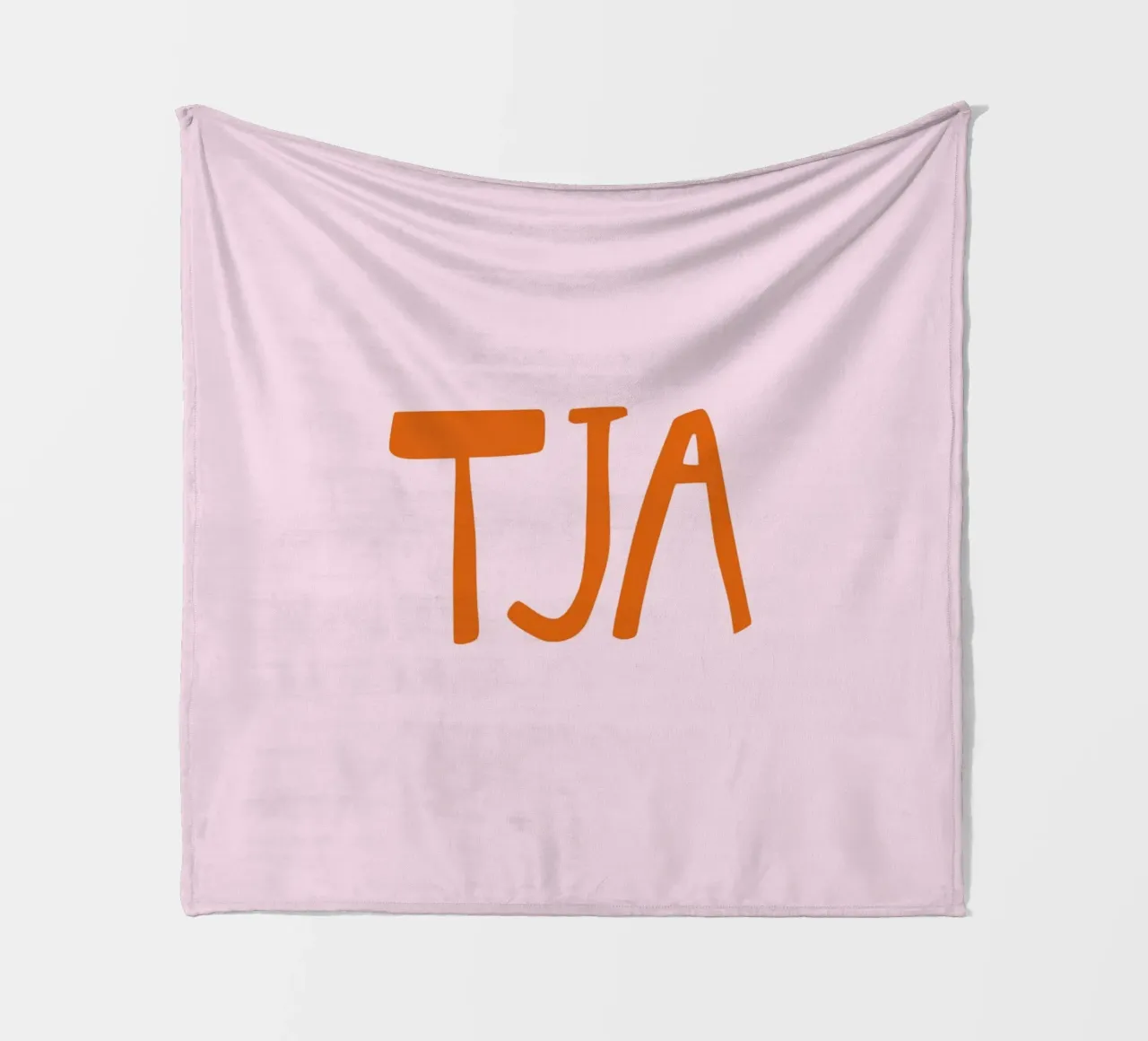 Tja Minimal Typography coperta in pile da EverLuvv Studio