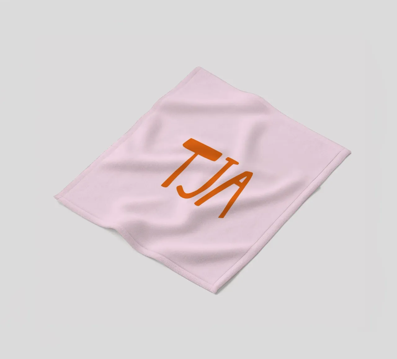 Tja Minimal Typography coperta in pile da EverLuvv Studio
