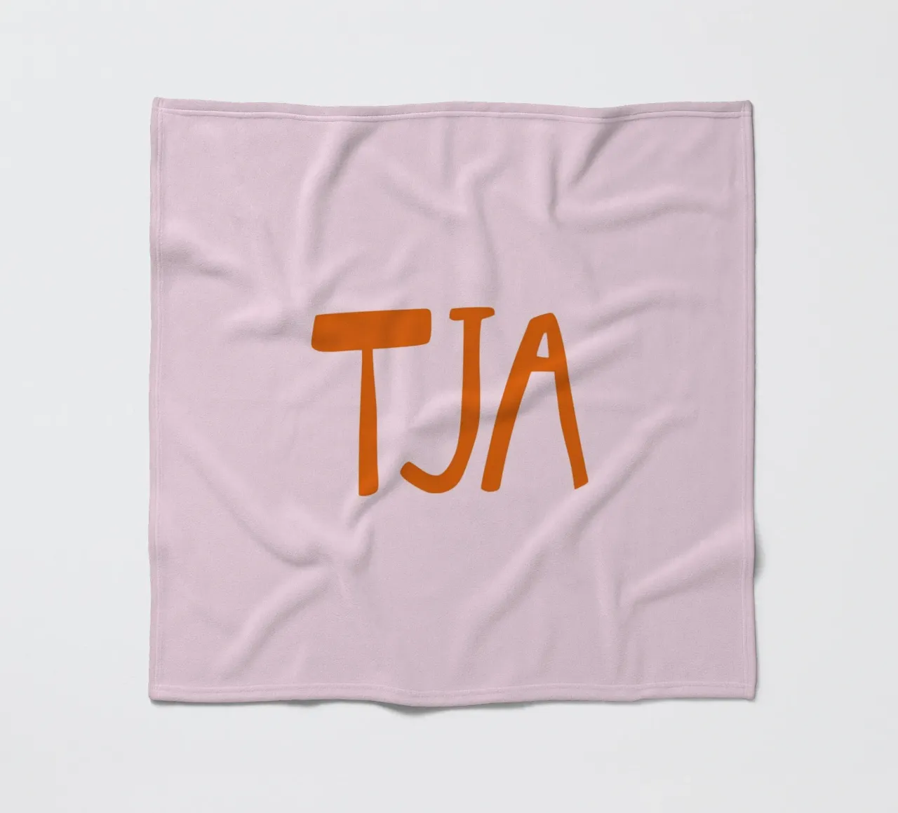 Tja Minimal Typography coperta in pile da EverLuvv Studio