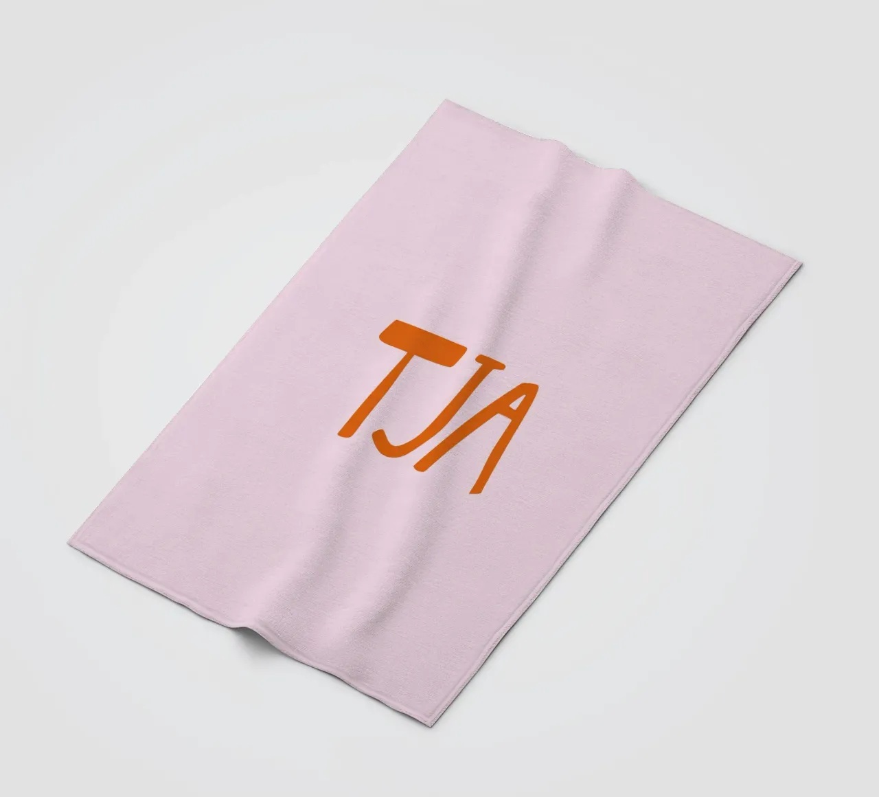 Tja Minimal Typography coperta in pile da EverLuvv Studio