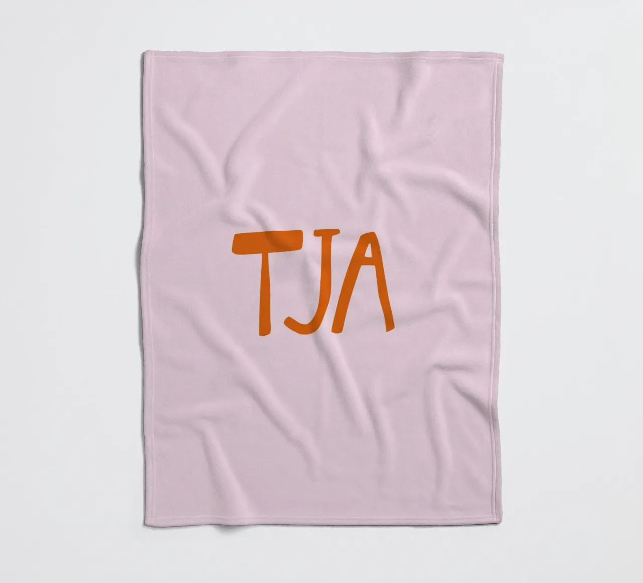 Tja Minimal Typography coperta in pile da EverLuvv Studio