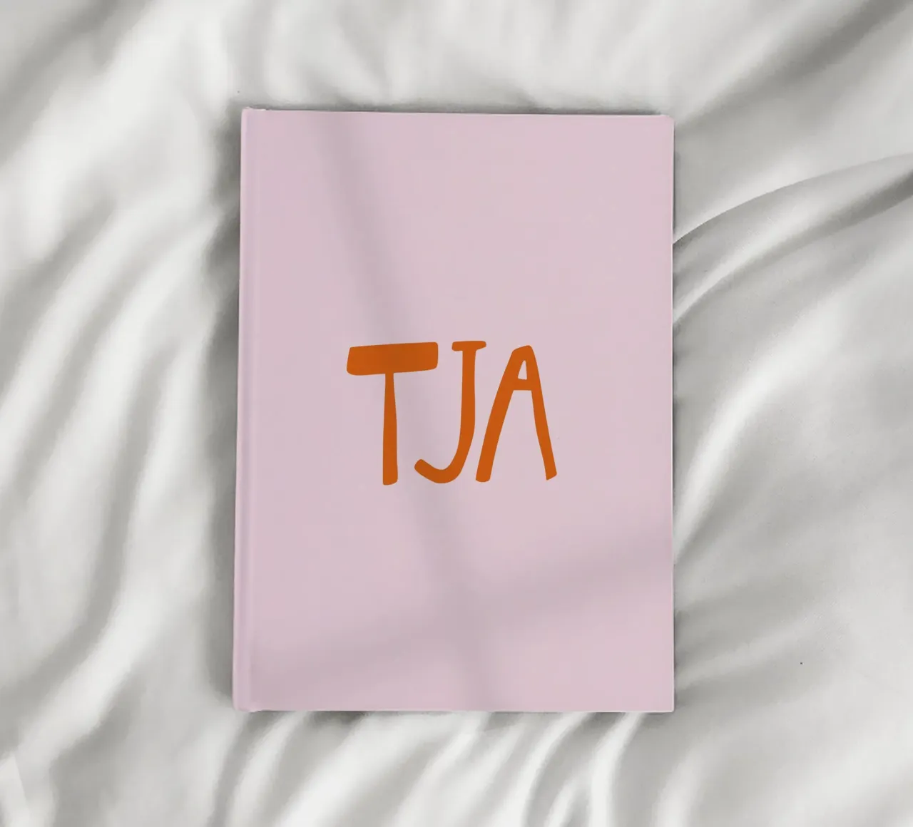 Tja Minimal Typography notebook by EverLuvv Studio