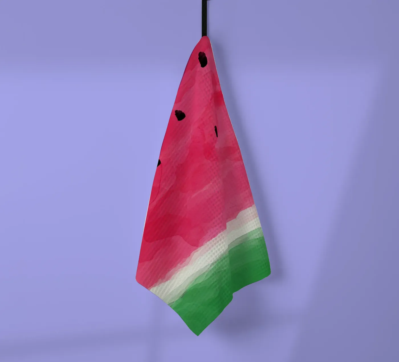 Melon d'eau abstrait torchon de Orara Studio