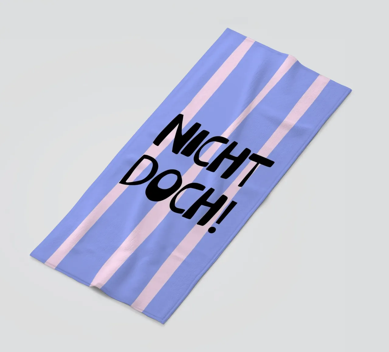 Nicht Doch! Typography telo mare da EverLuvv Studio