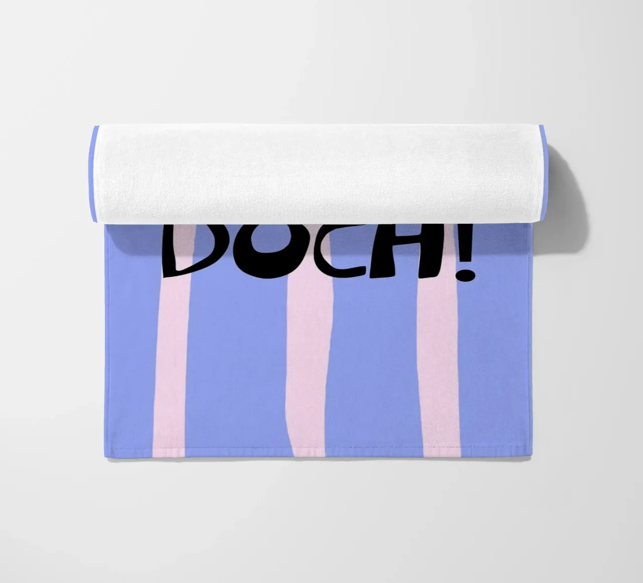 Nicht Doch! Typography telo mare da EverLuvv Studio