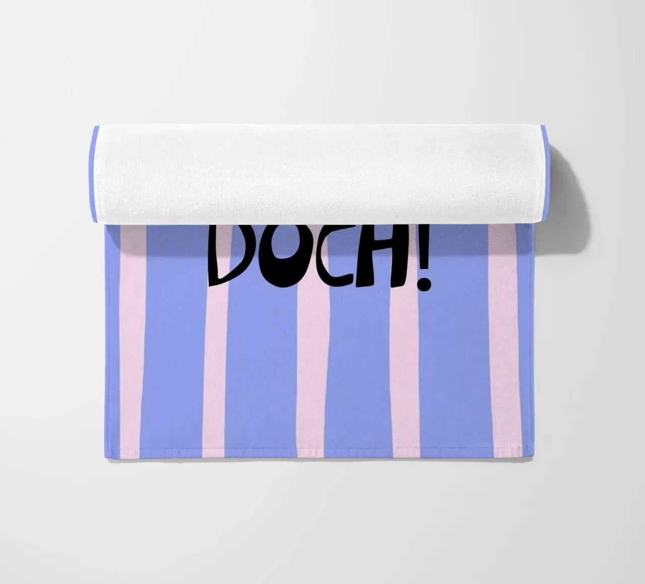 Nicht Doch! Typography telo mare da EverLuvv Studio