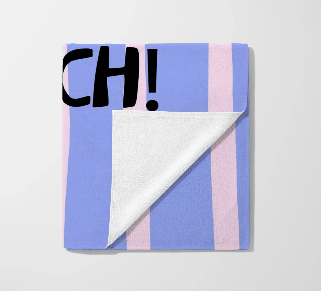 Nicht Doch! Typography telo mare da EverLuvv Studio