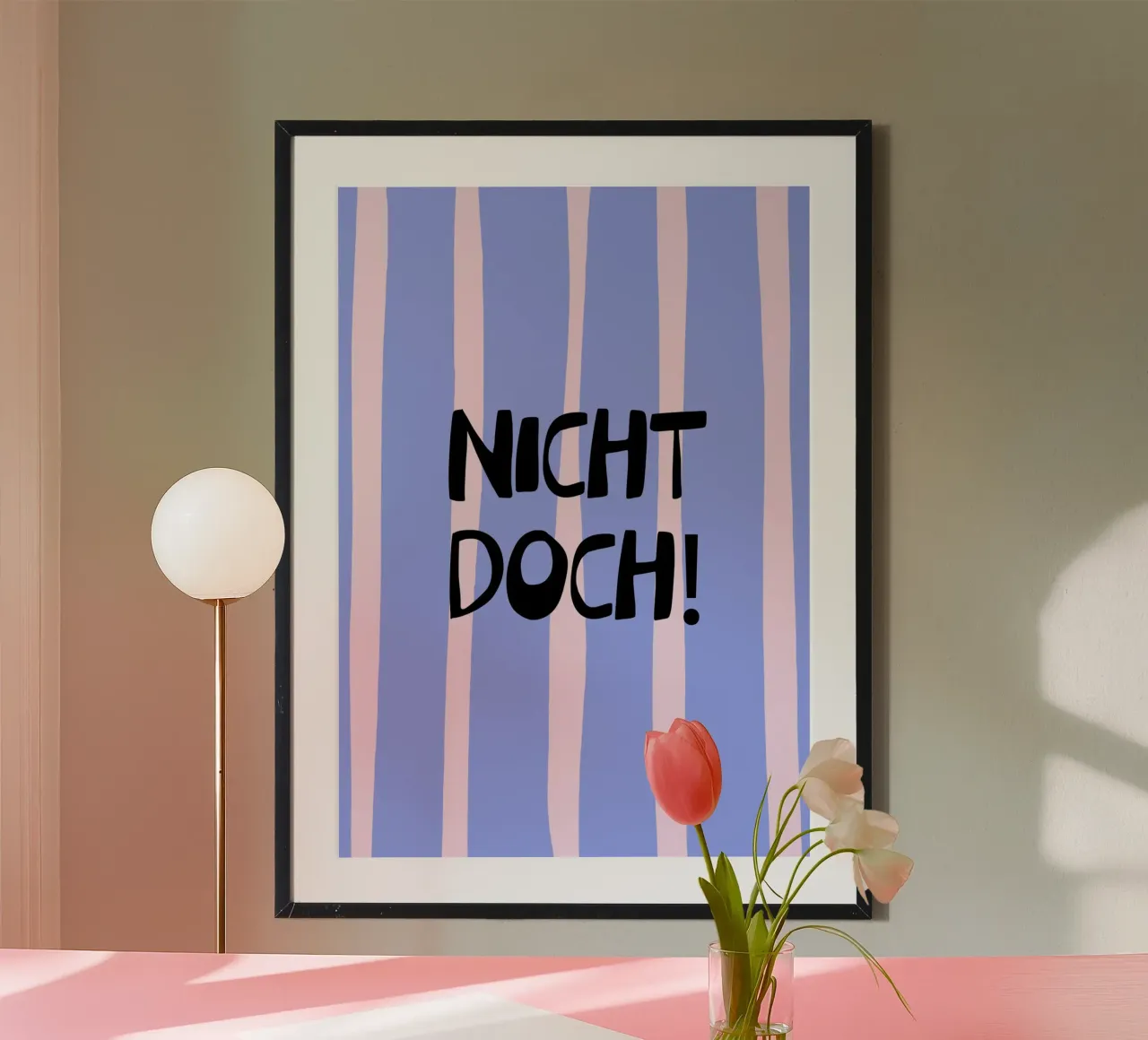 Nicht Doch! Typography carta hahnemühle da EverLuvv Studio