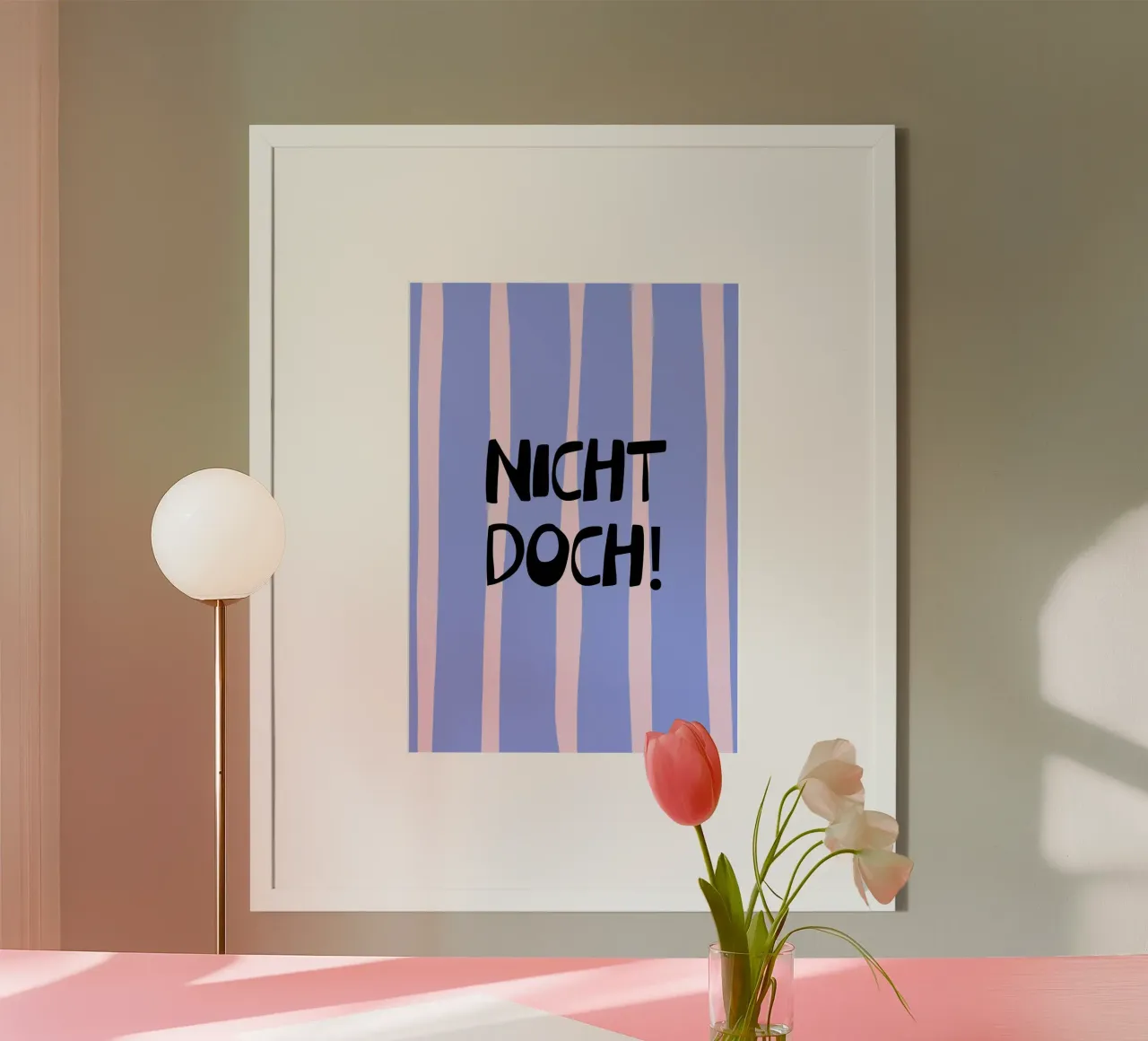 Nicht Doch! Typography carta hahnemühle da EverLuvv Studio