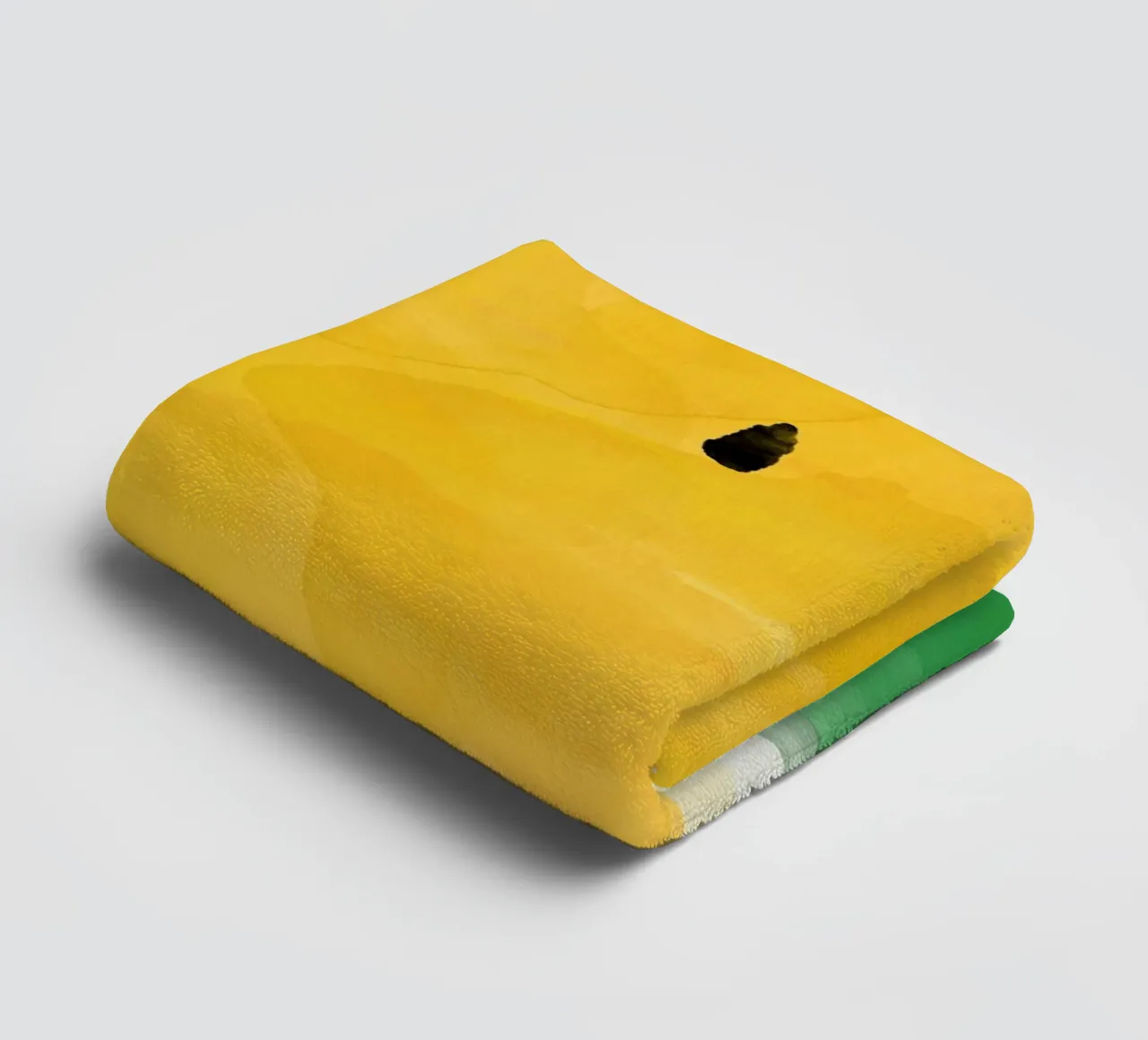 Pastèque jaune serviette de bain de Orara Studio