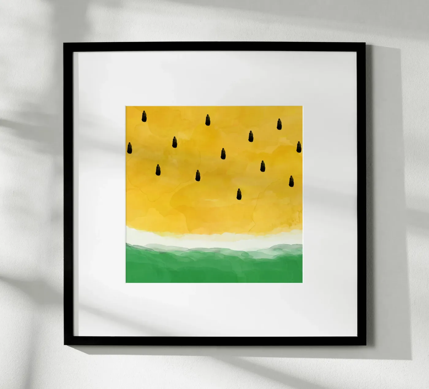 Anguria gialla poster da Orara Studio