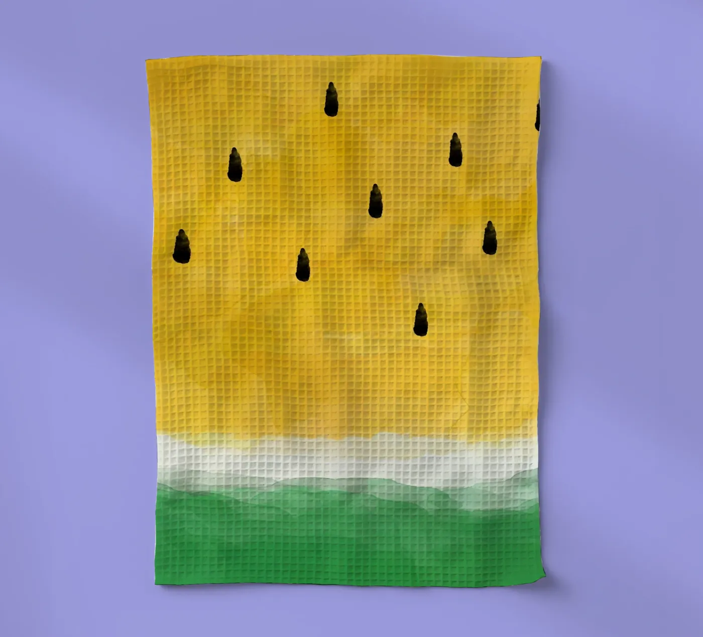 Yellow Watermelon Geschirrtuch von Orara Studio