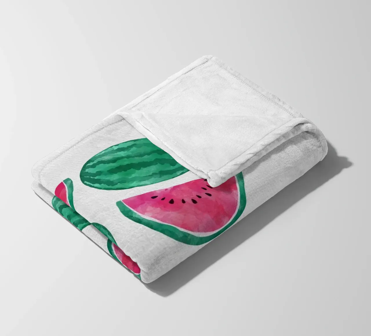 Folla di angurie coperta in pile da Orara Studio