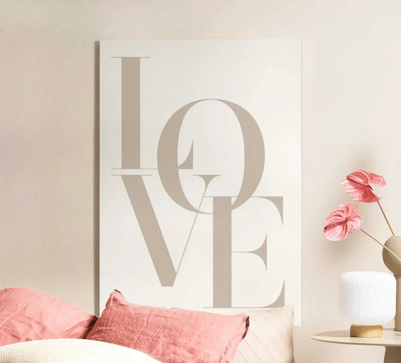 Liefde acryl van Eva Rogers