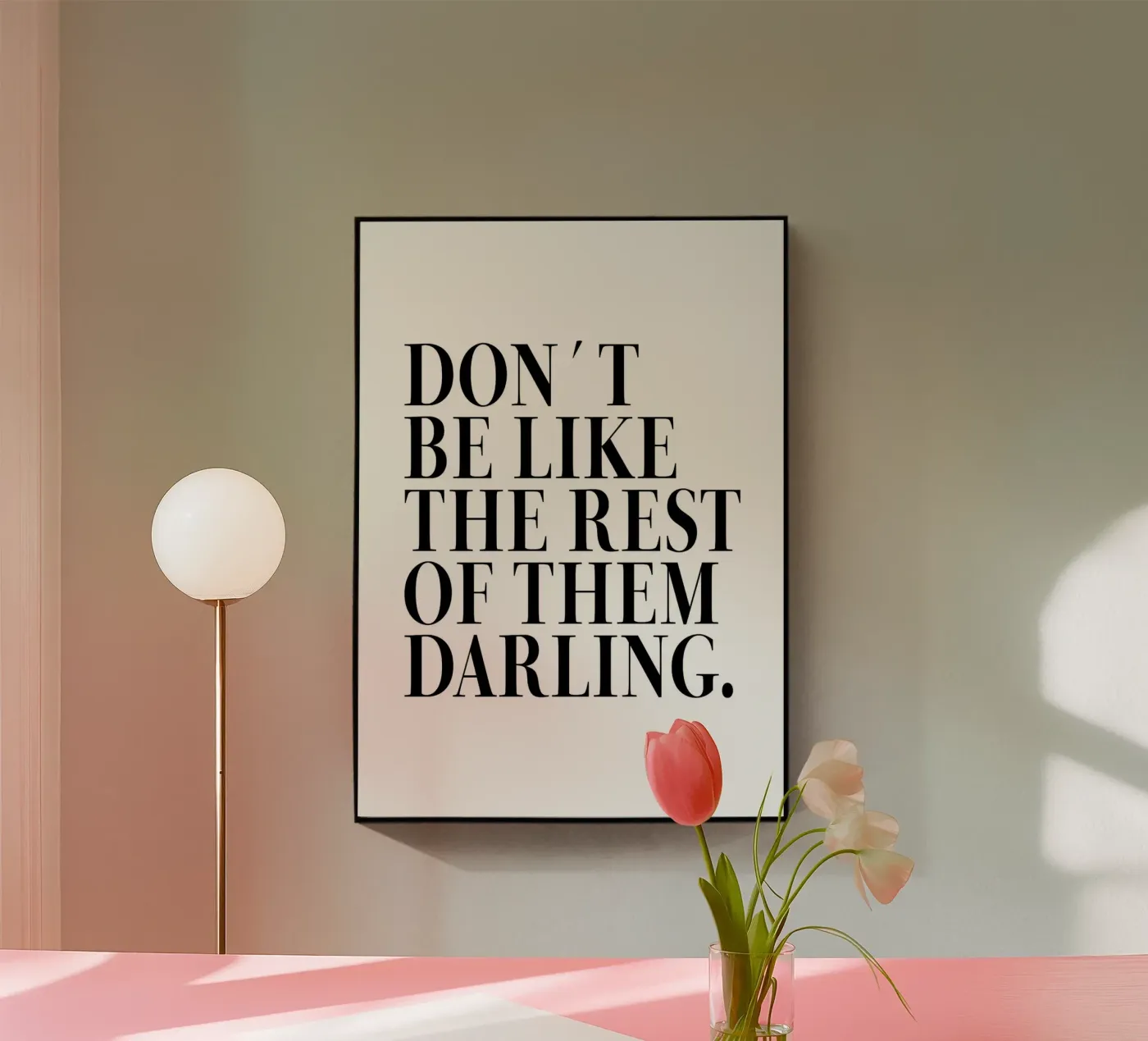 Darling plexiglass da Eva Rogers