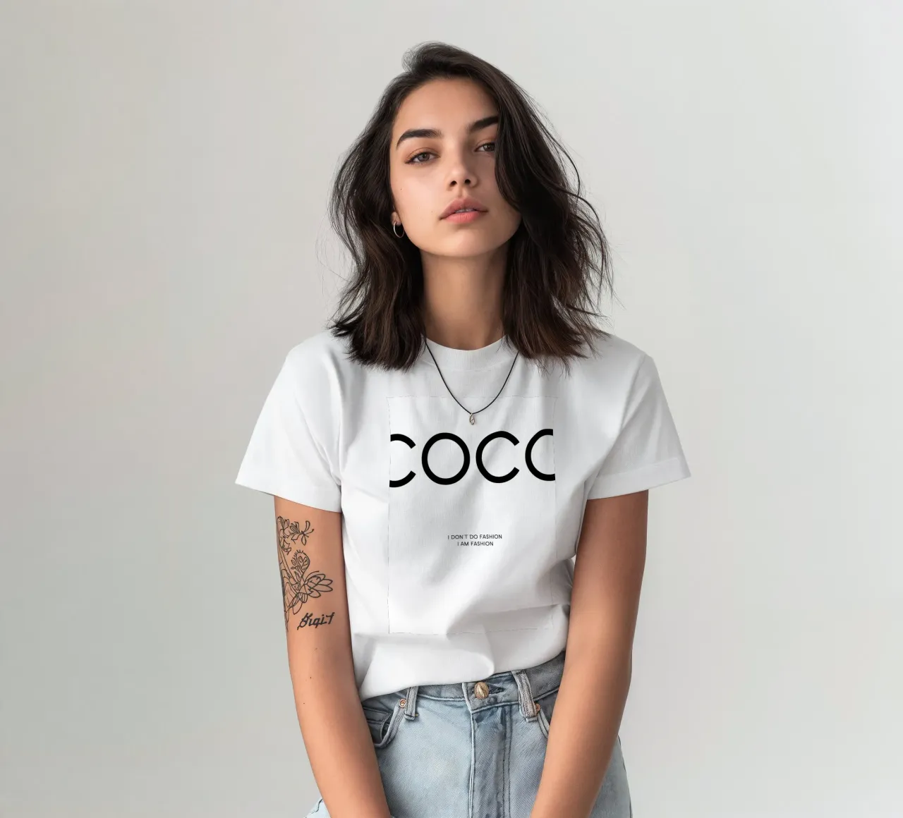 I Don't Do Fashion, I Am Fashion t-shirt by Eva Rogers