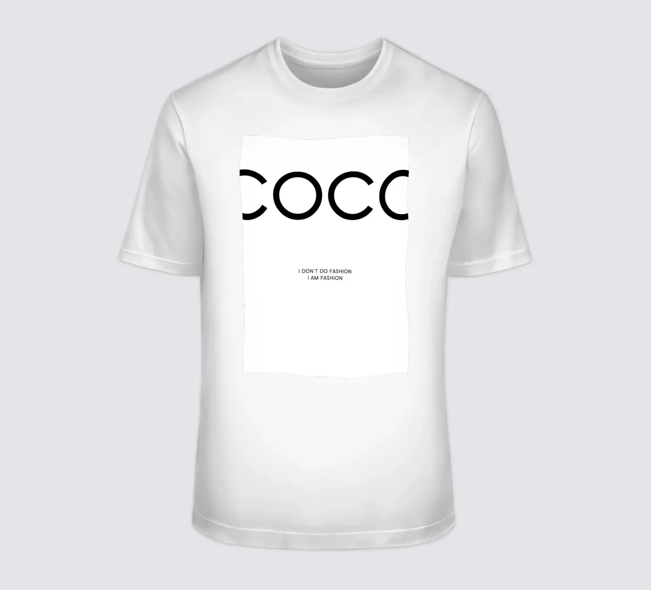 I Don't Do Fashion, I Am Fashion t-shirt by Eva Rogers