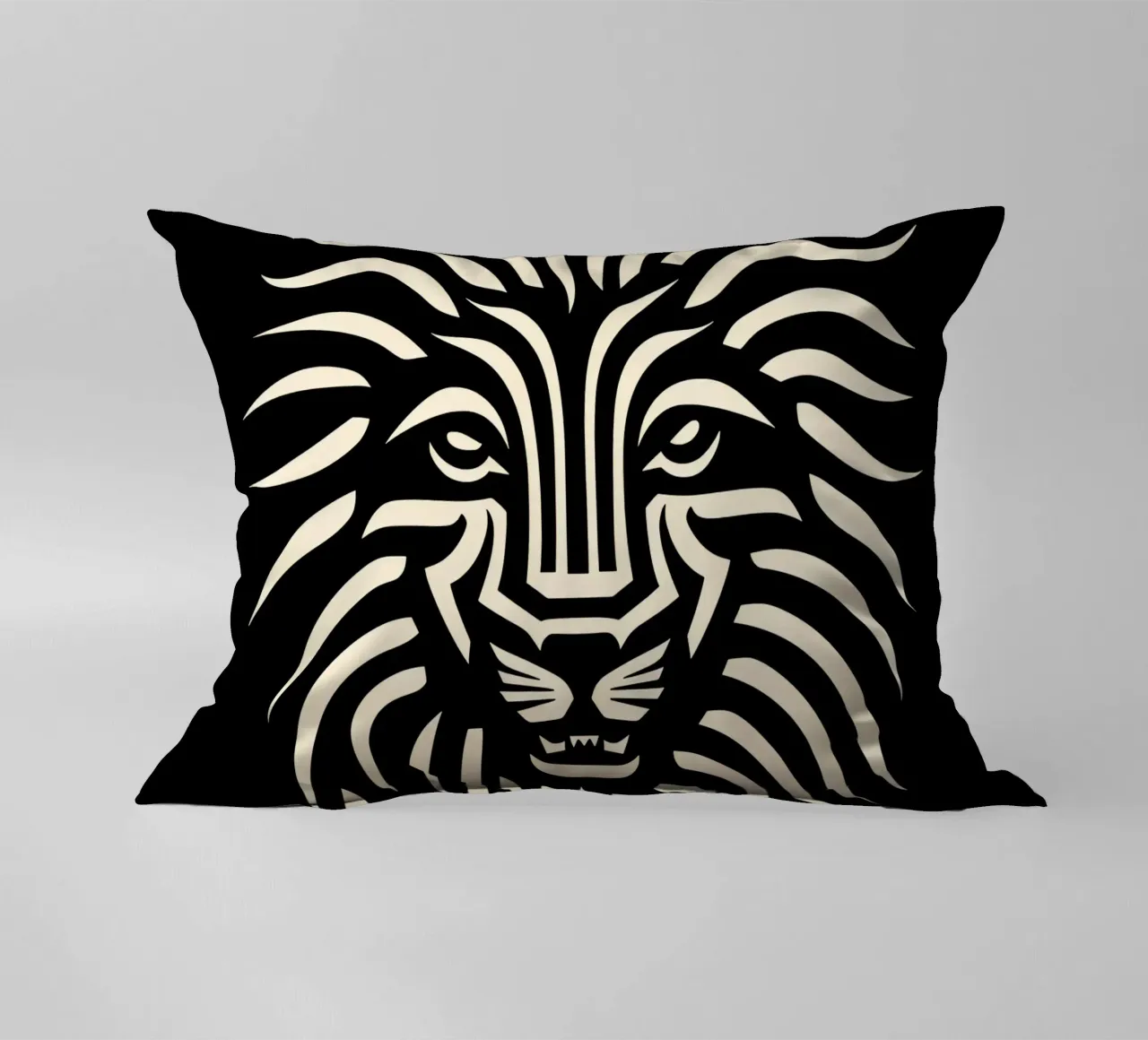 Design a testa di leone cuscino da Autofocus