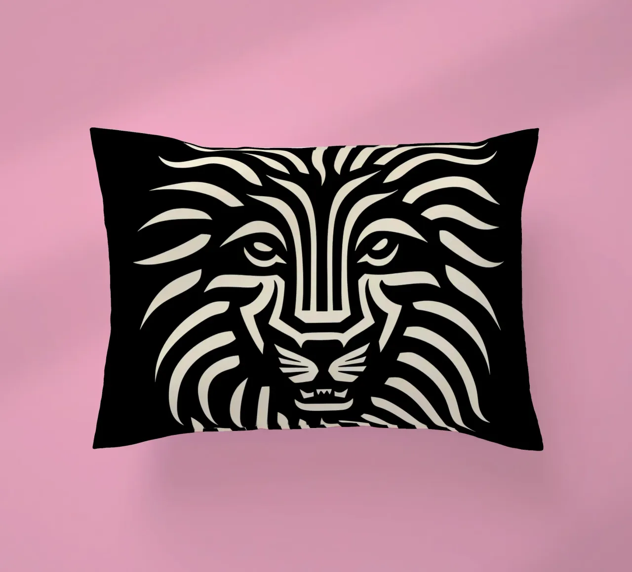 Design a testa di leone cuscino da Autofocus