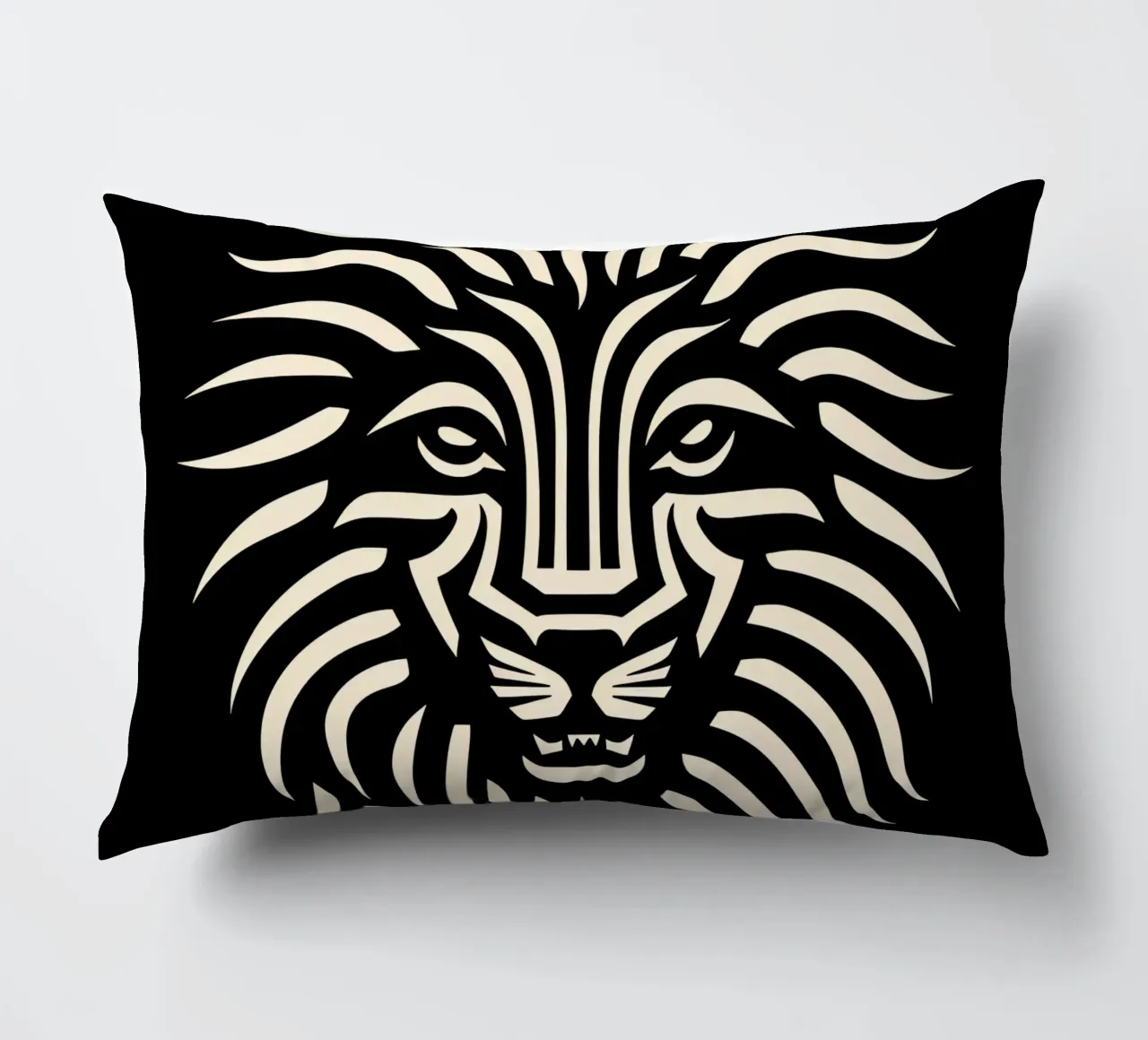 Design a testa di leone cuscino da Autofocus