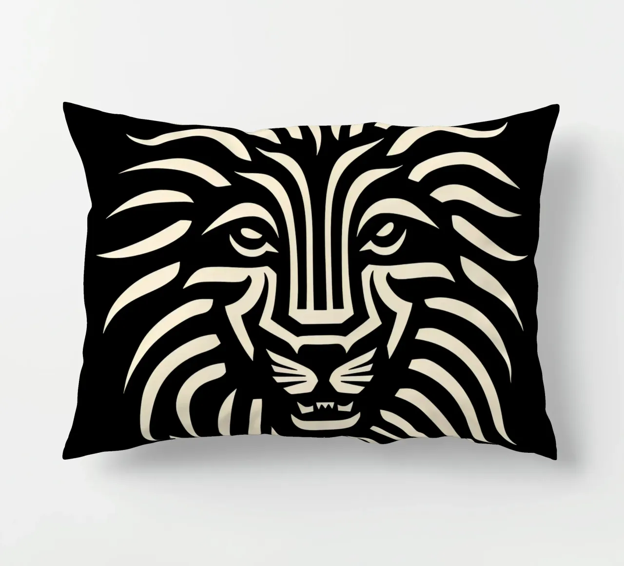 Design a testa di leone cuscino da Autofocus