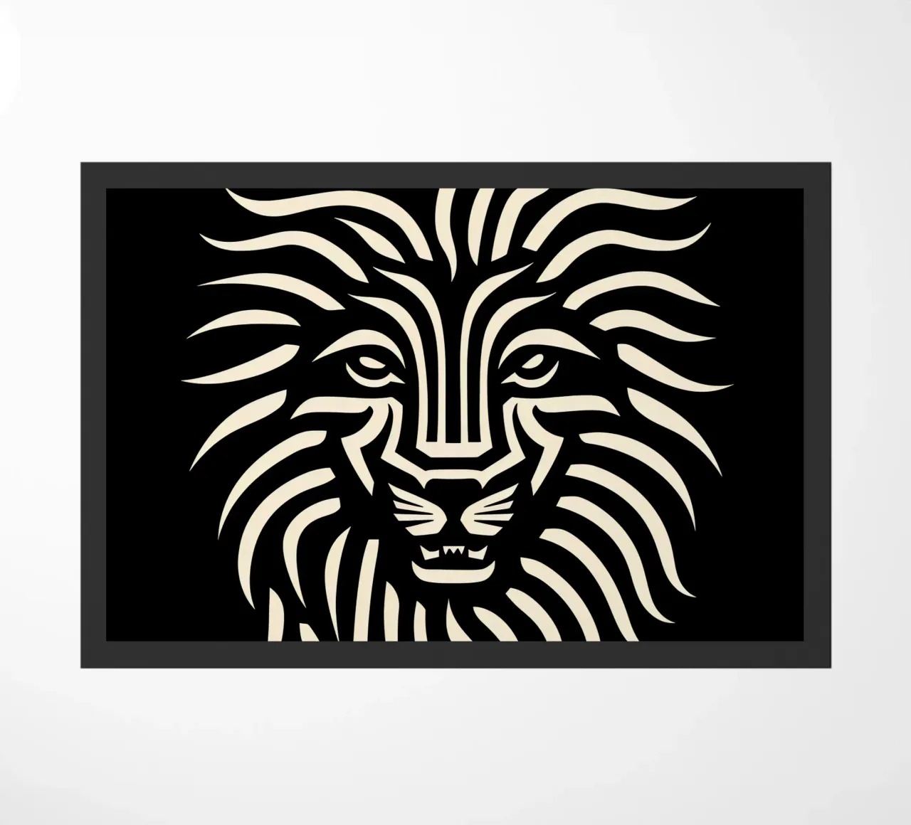 Design a testa di leone zerbino da Autofocus