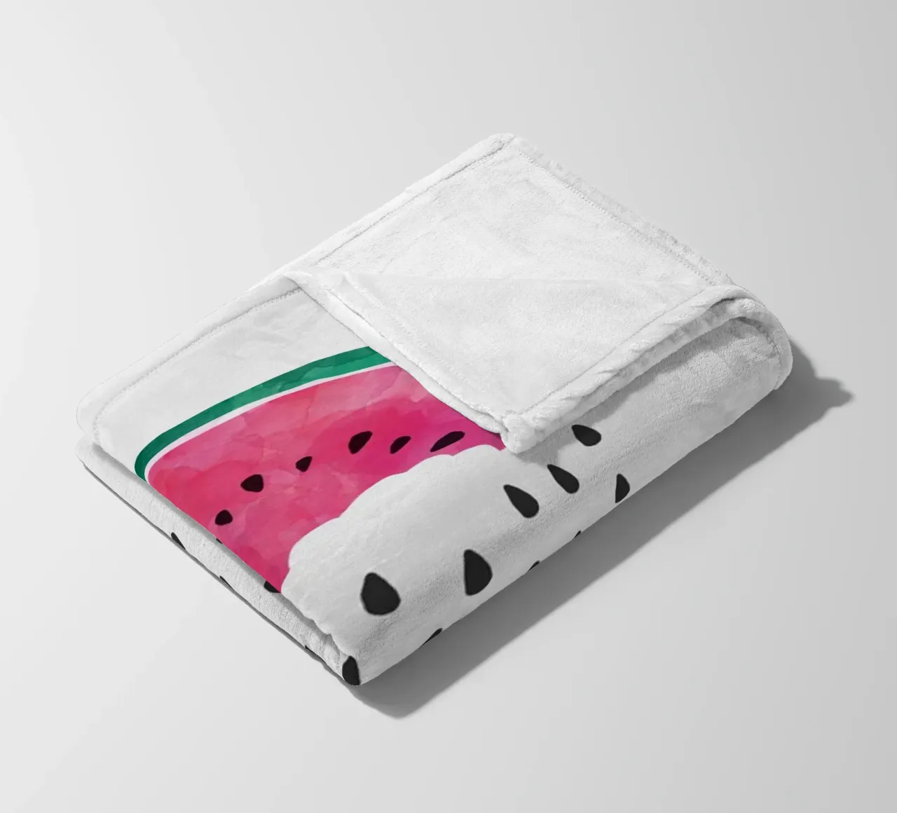 Wassermelone Regen Fleecedecke von Orara Studio